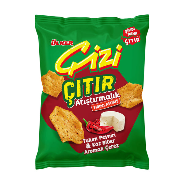 Ülker Çizi Çıtır Peynir Köz Biber 50 g