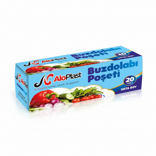 ALOPLAST Buzdolabı Poşeti Orta Boy