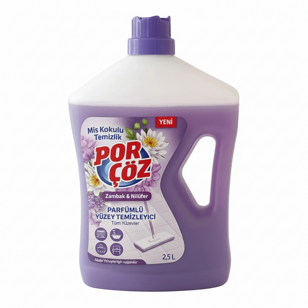 Porçöz Parfümlü Yüzey Temizleyici Zambak Nilüfer 2500ml