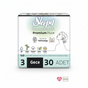 Sleepy Bio Natural Mega Gece 3gece 30lu