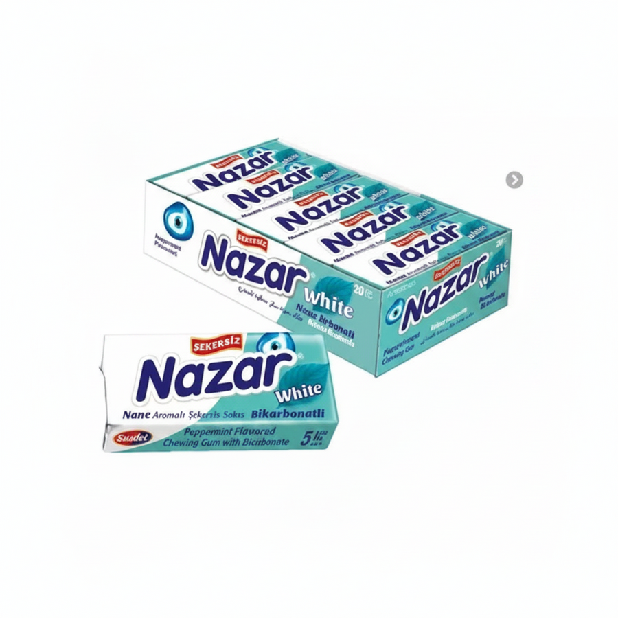 Nazar Karbonatlı ışıl Sakız 5 ad.