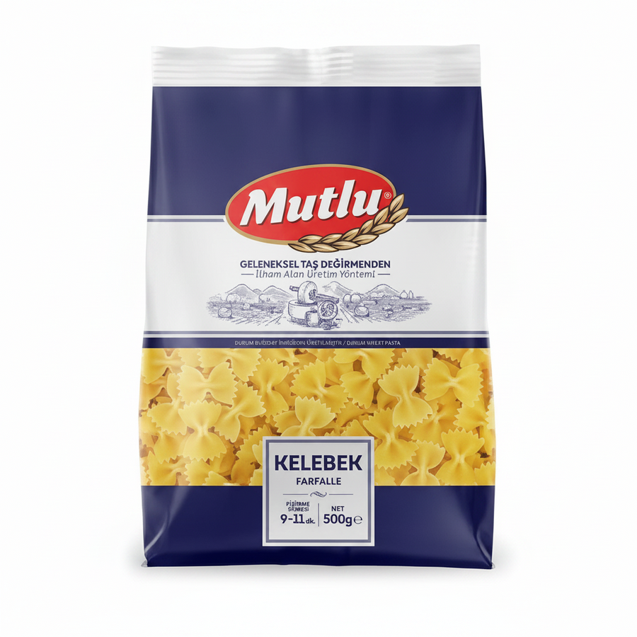 Mutlu Makarna Kelebek 500gr