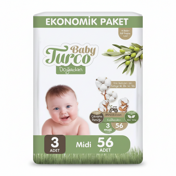 Baby Turco 3 Eco Midi 56 Adet