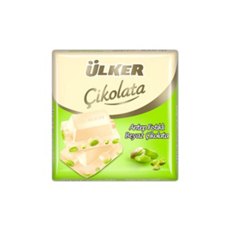 Ülker Çikolata Beyaz Antep Fıstıklı 65 gr