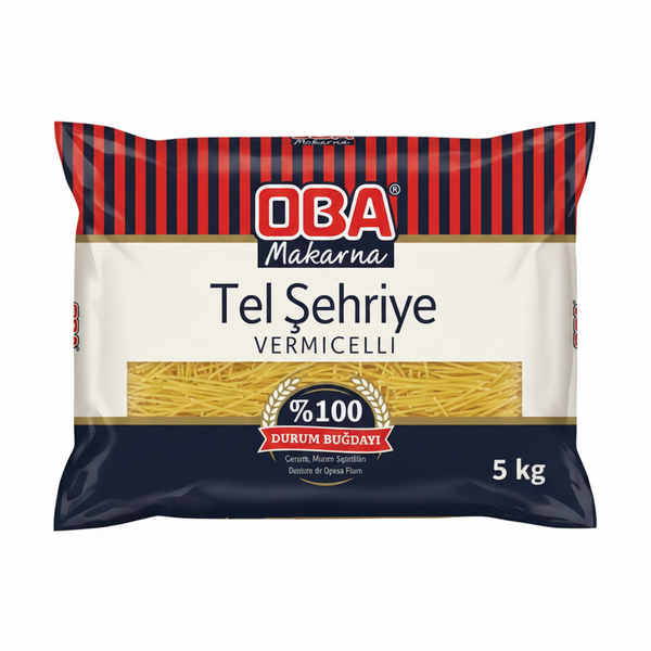 Oba Tel Şehriye 5 kg.