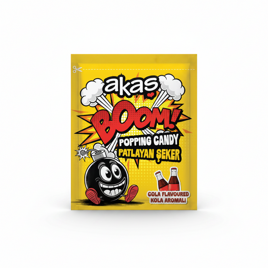 AKAŞ Patlayan Şeker Kola Aromalı