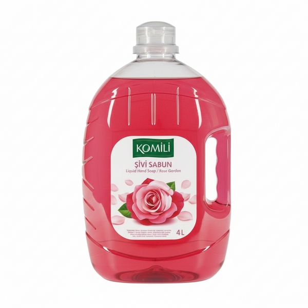 Komili Sıvı Sabun Gül Bahçesi 4lt