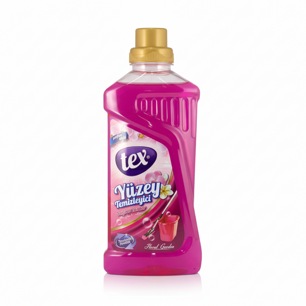 Tex Yüzey Temizleyici Floral Garden (Pembe)1l.