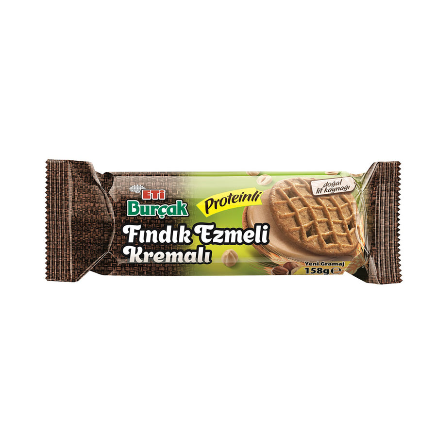Eti Burçak Fındık Ezmeli Kremalı Proteinli 158g