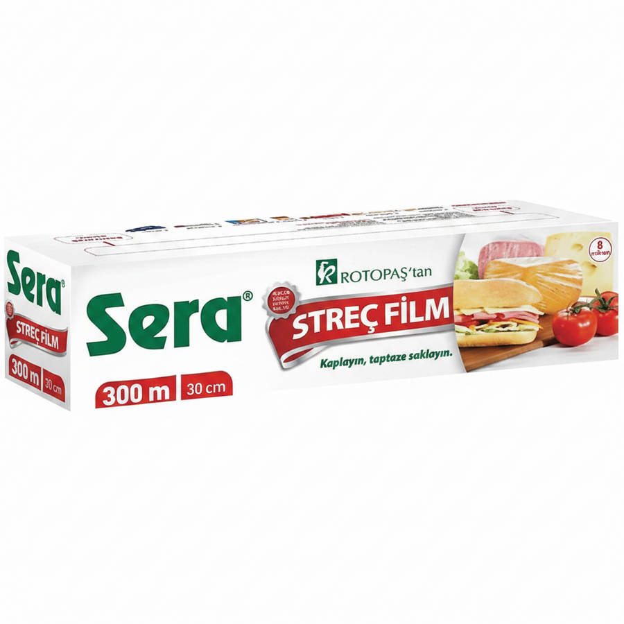Sera Streç Film 30x300m  8 mic