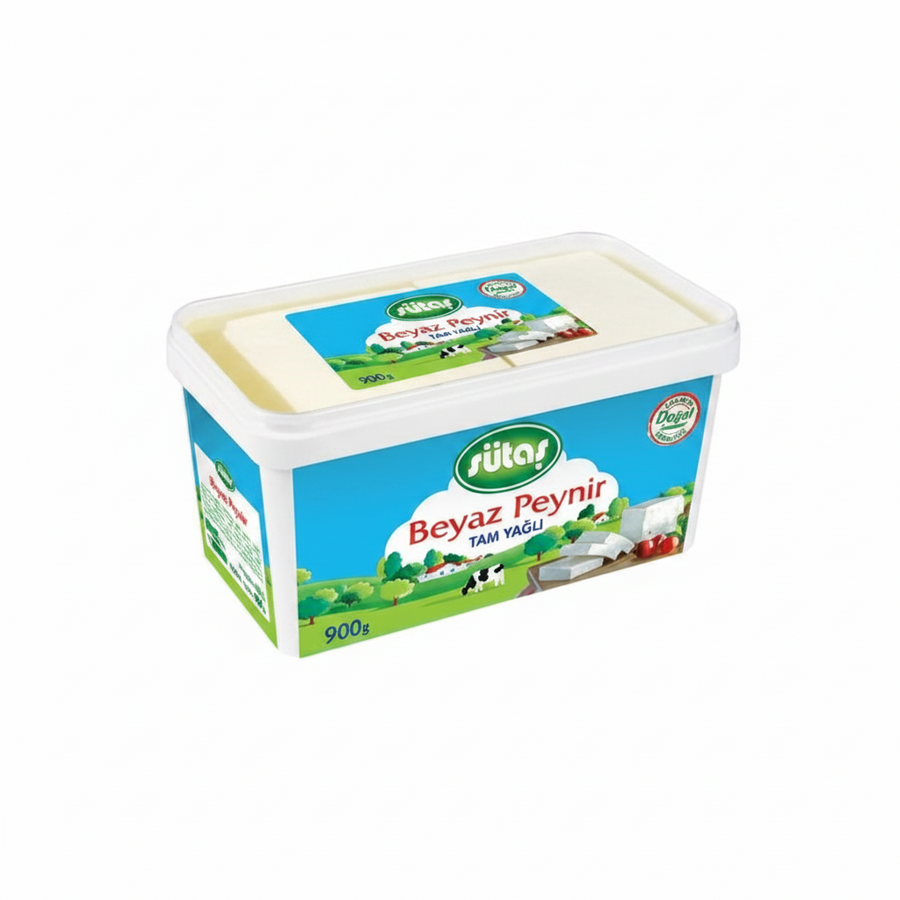 Sütaş Süzme Beyaz Peynir 900gr