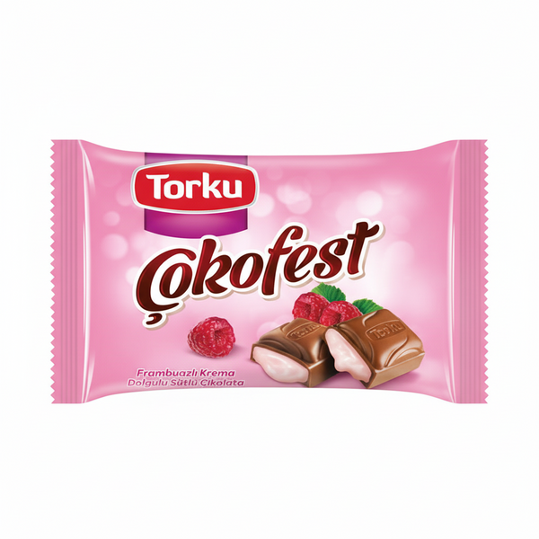 Torku Çokofest Frambuazlı Çikolata 60gr