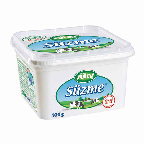 Sütaş Süzme Beyaz Peynir 500gr