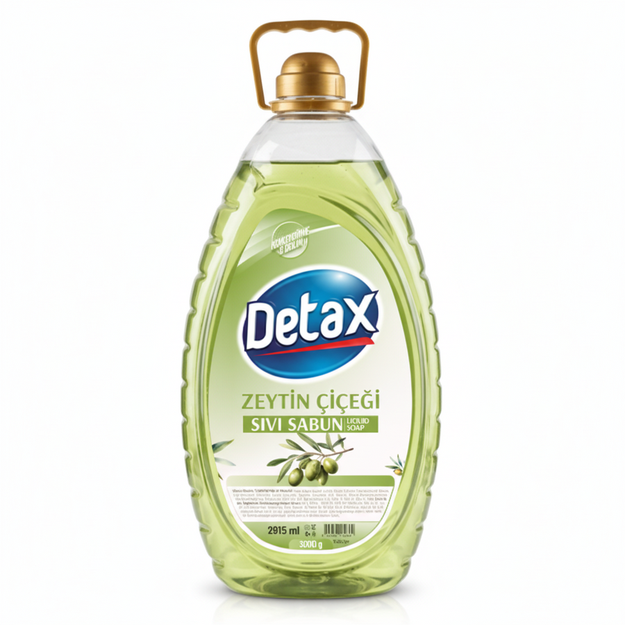 Detax Sıvı Sabun Zeytin Çiçeği 3L