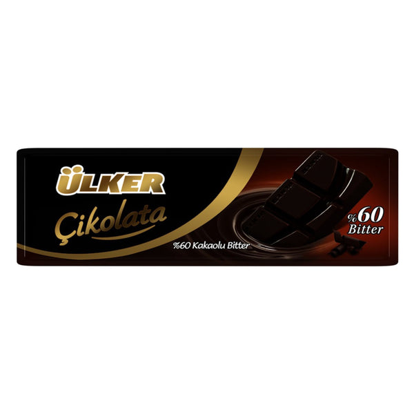 Ülker Bitter Baton Çikolata  %60 Kakaolu 30 gr