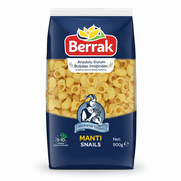 Berrak Mantı Makarna 500Gr