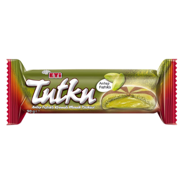 Eti Tutku Antep Fıstıklı Kremalı Mozaik Bisküvi 90G