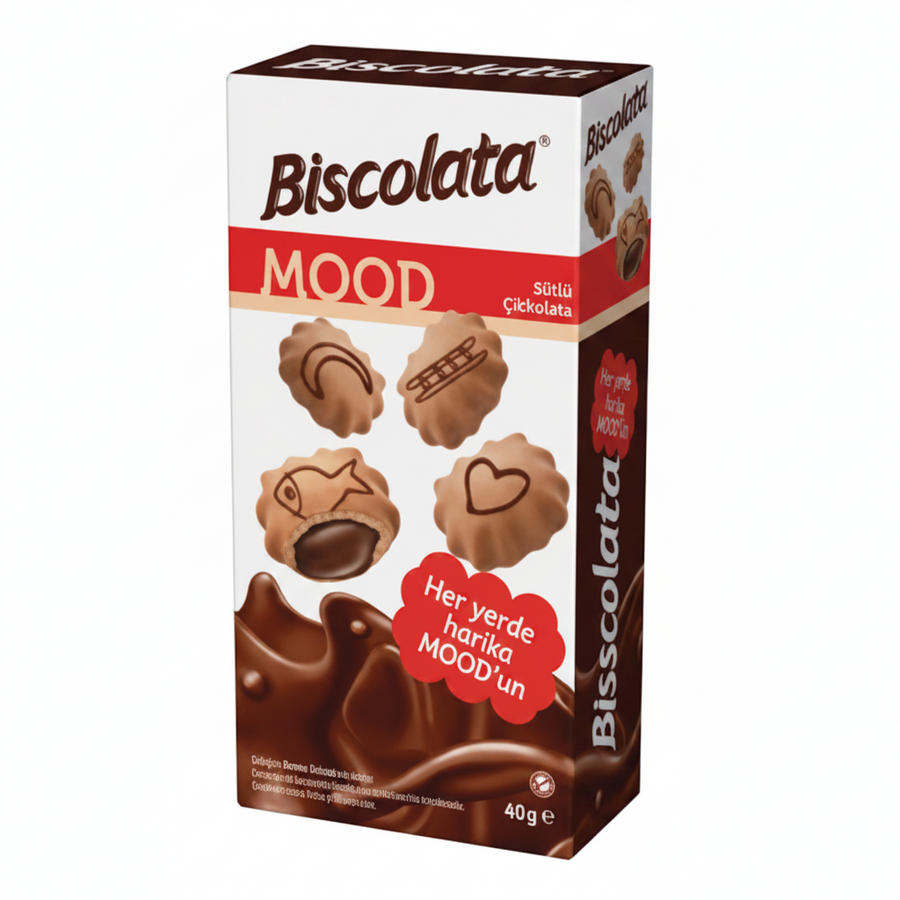 Şölen Biscolata Mood Sütlü Çikolata 40gr