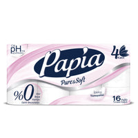 Papia Tuvalet Kağıdı 4 Katlı 16 Rulo