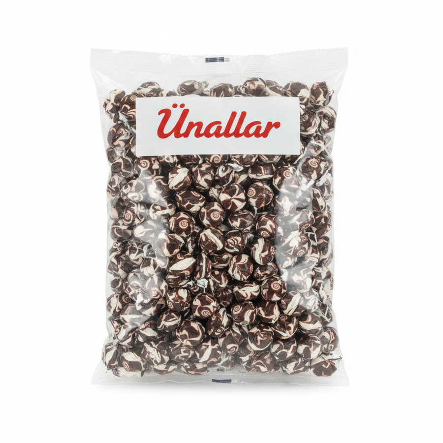 Ünallar Sütlü Aromalı Sert Bonbon Şeker 1000g