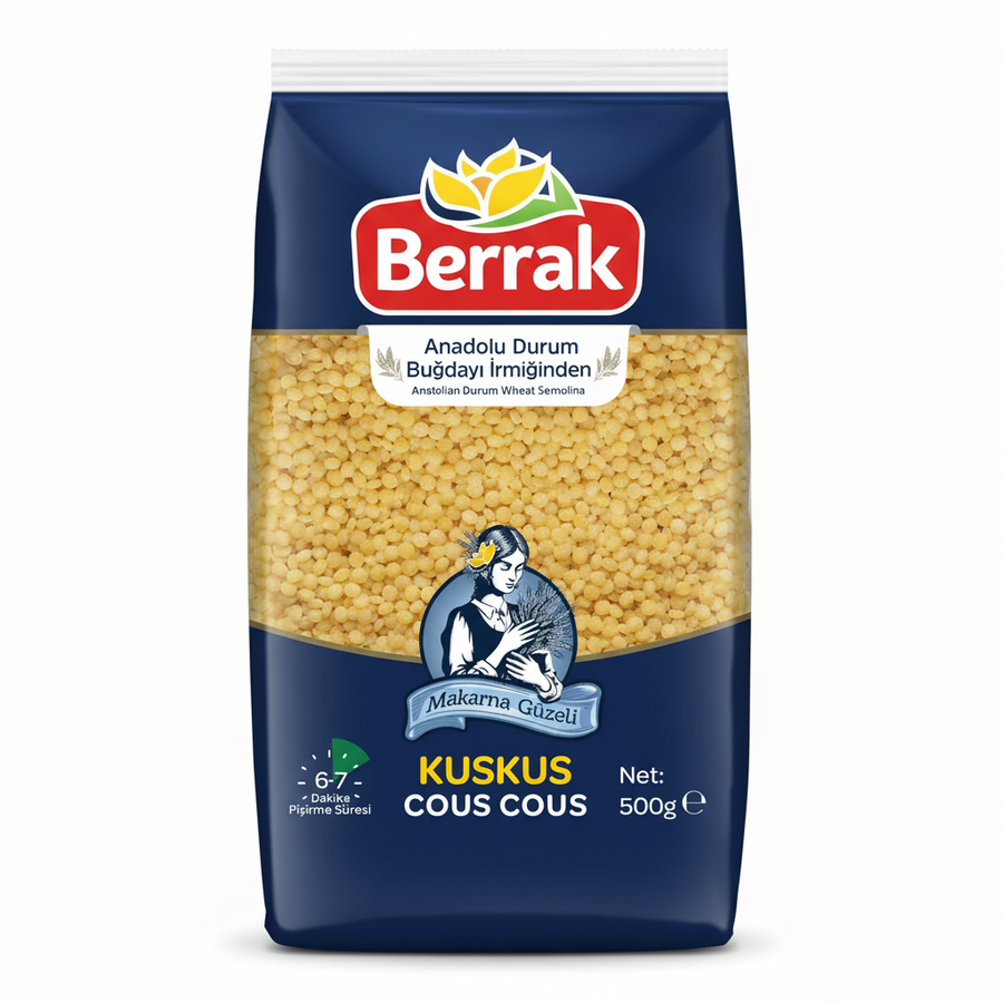 Berrak Kuskus Makarna 5Kg