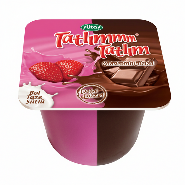 Sütaş Tatlım çiko çilek 65g