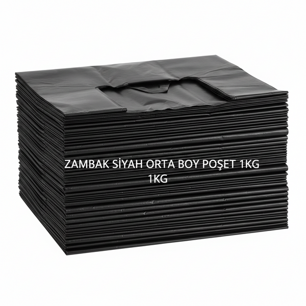 Zambak Siyah Orta Boy  Poşet 1kg