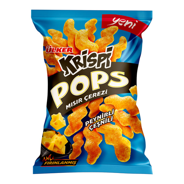 Ülker Krispi Pops Mısır Çerezi Peynirli 40 gr