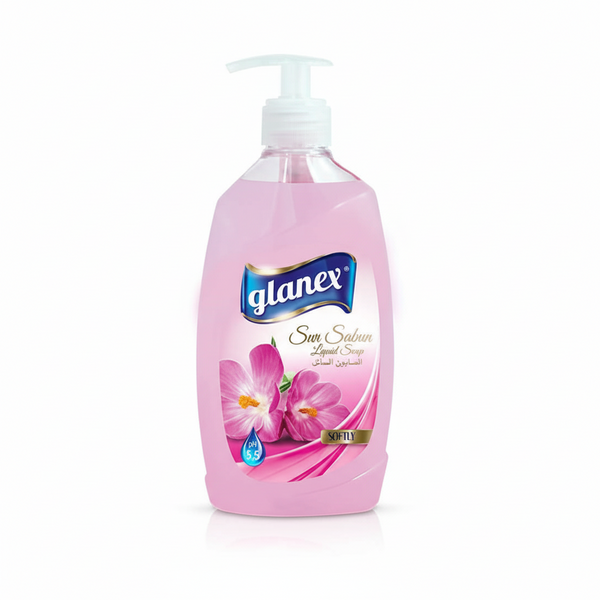 Glanex Sıvı Sabun Kuvars Pembe 400ml (Softy)