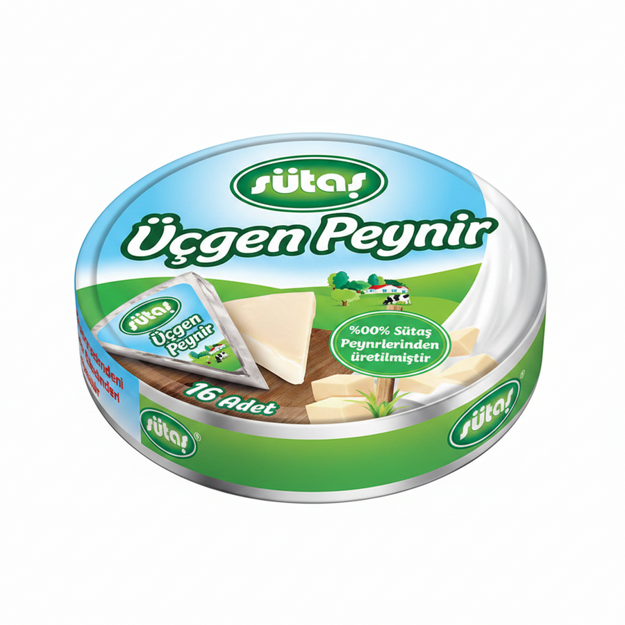 Sütaş Üçgen Peynir 16x12,5g