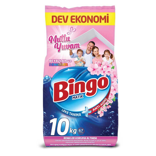 Bingo Matik 10 Kg Renkli Beyaz
