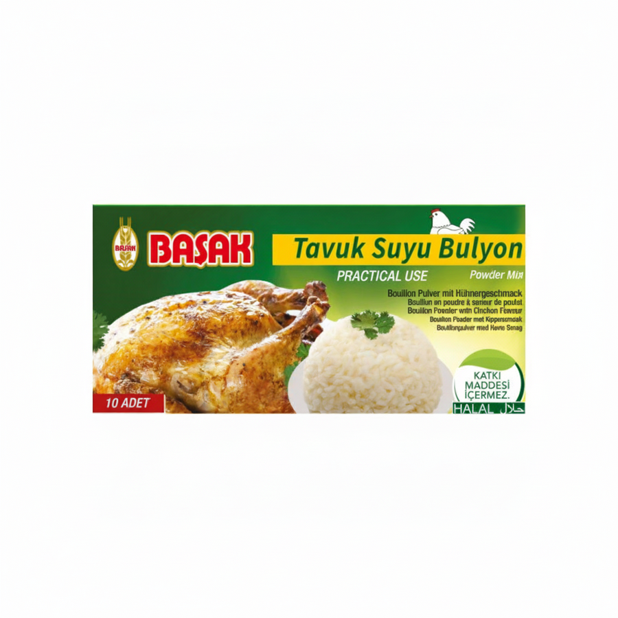 Başak Tavuk Bulyon Toz 10 adetli 100g