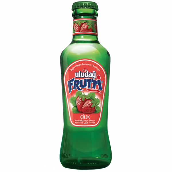 Uludağ Frutti Çilek Aromalı Maden Suyu 200CL
