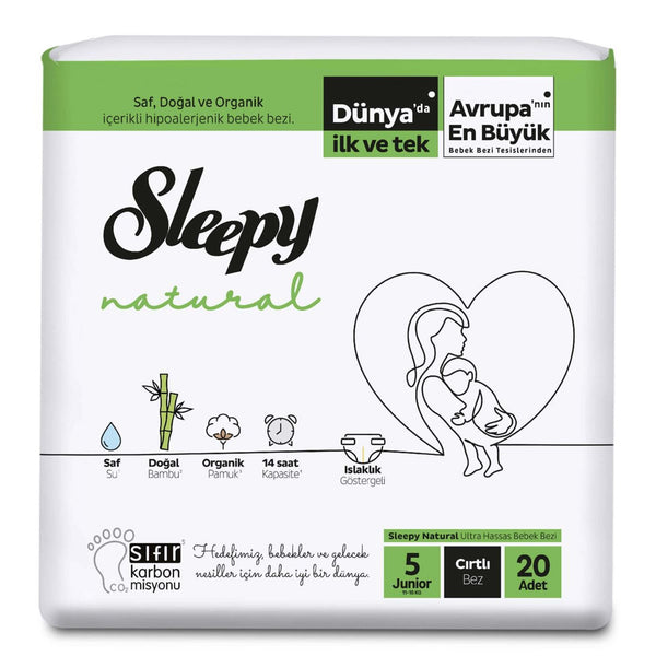 Sleepy Natural jumbo 5 Numara 20 Adet