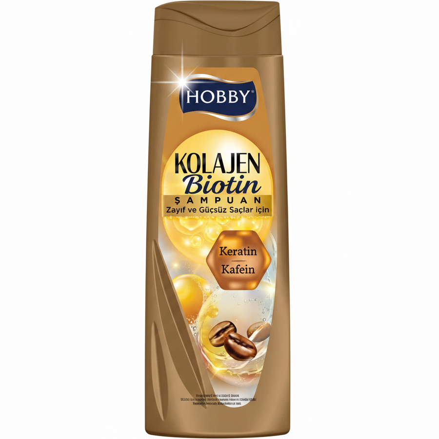 Hobby Şampuan Kolajen Kafein 480 ml
