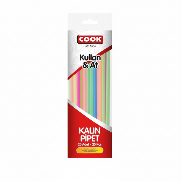 Cook  Plastik Pipet 25ad