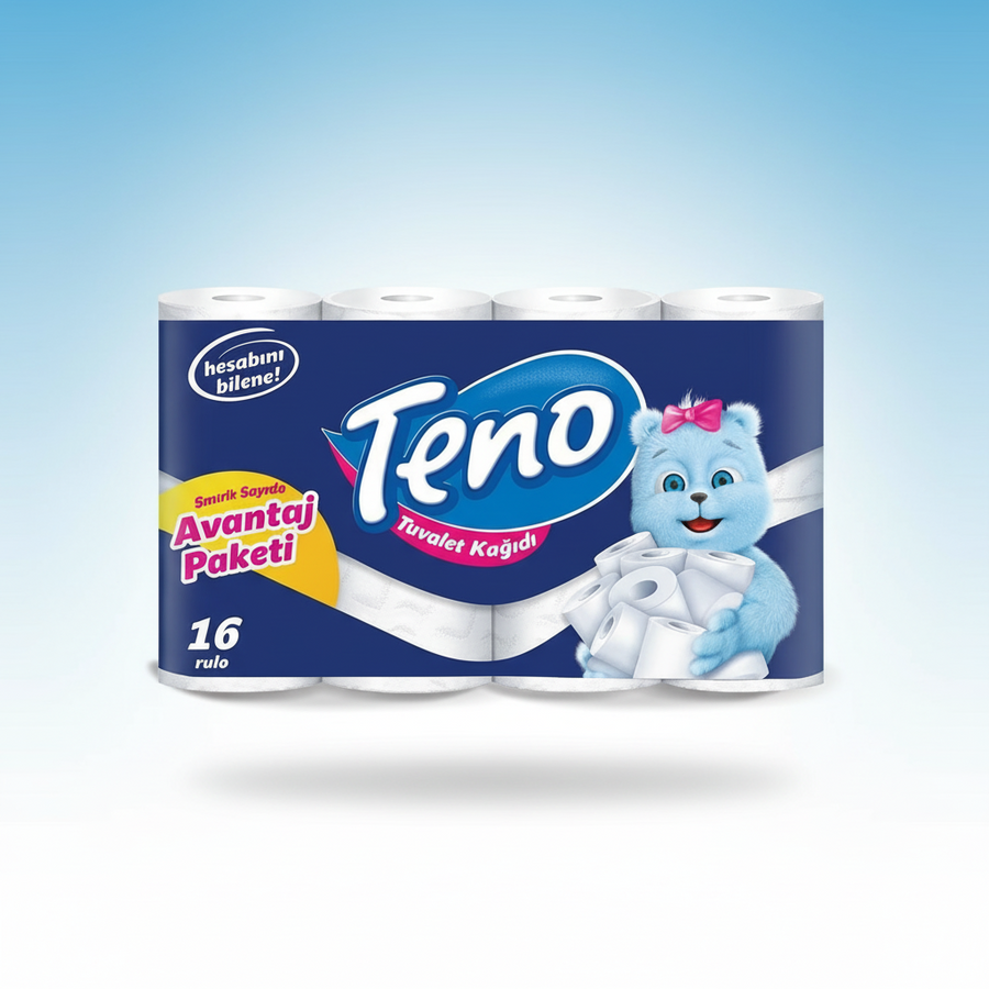 Teno Tuvalet Kağıdı 16 Rulo