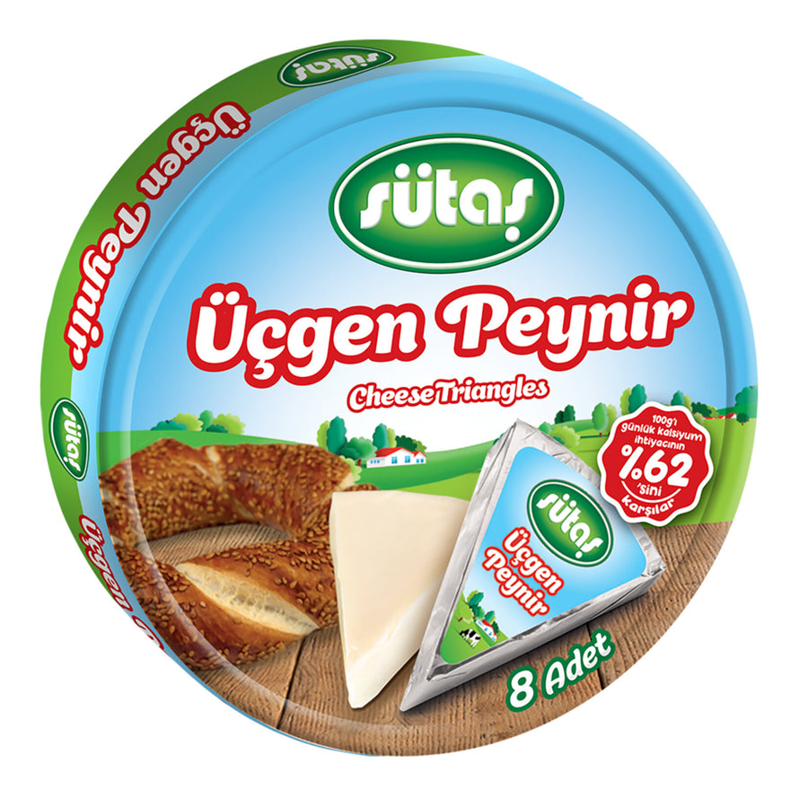 Sütaş Üçgen Peynir 8x12,5g