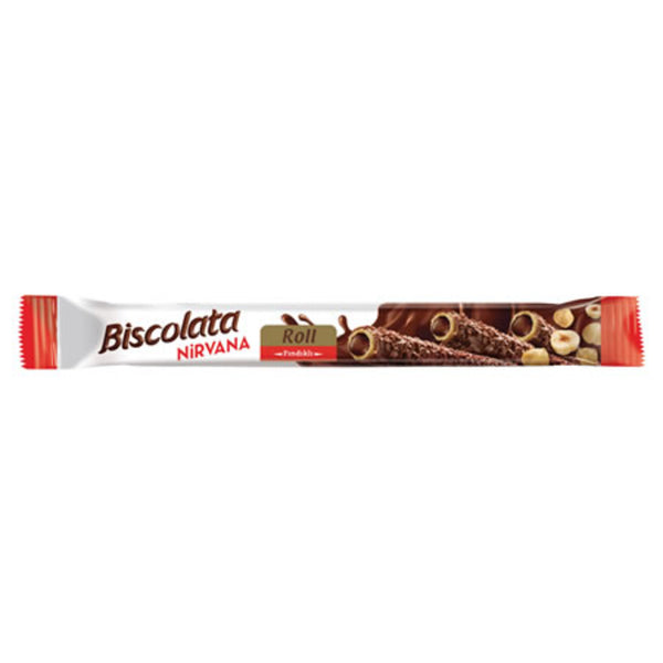 Şölen Biscolata Nirvana Roll Fındıklı Sütlü Çik. 28 gr