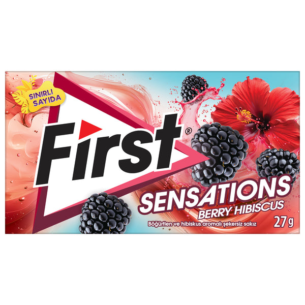 First Sensations Berry Hibiskus Sakız 27gr