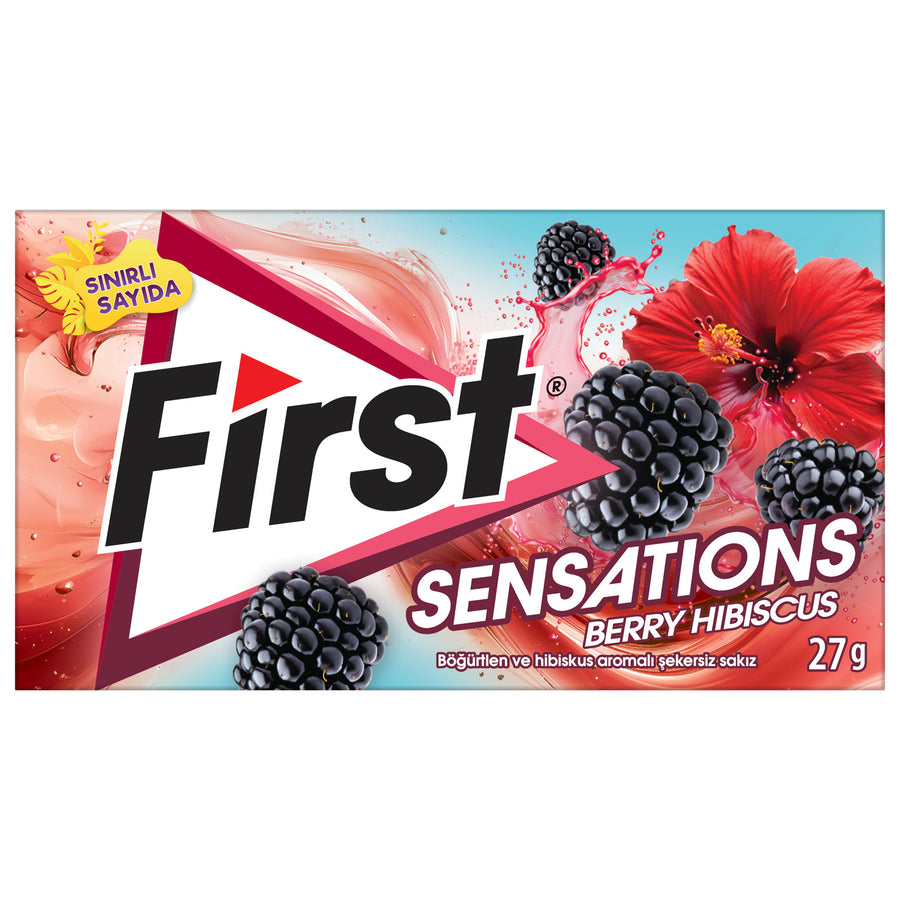 First Sensations Berry Hibiskus Sakız 27gr