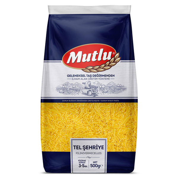 Mutlu Makarna Dökme Tel Şehriye 5KG