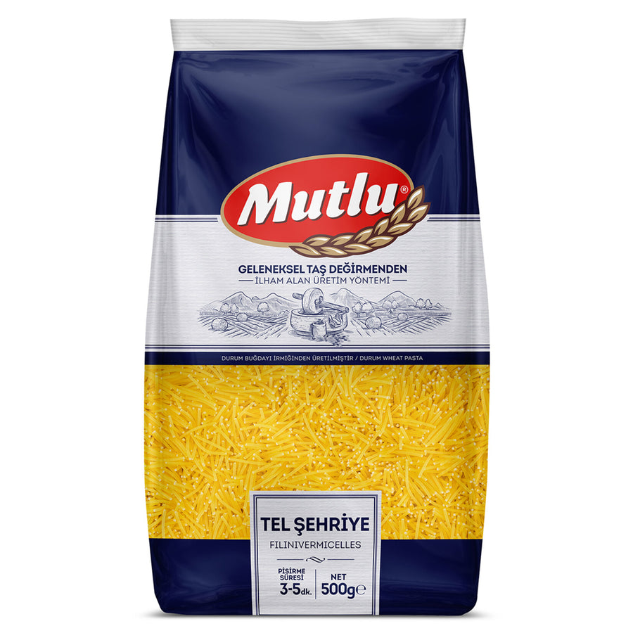 Mutlu Makarna Dökme Tel Şehriye 5KG