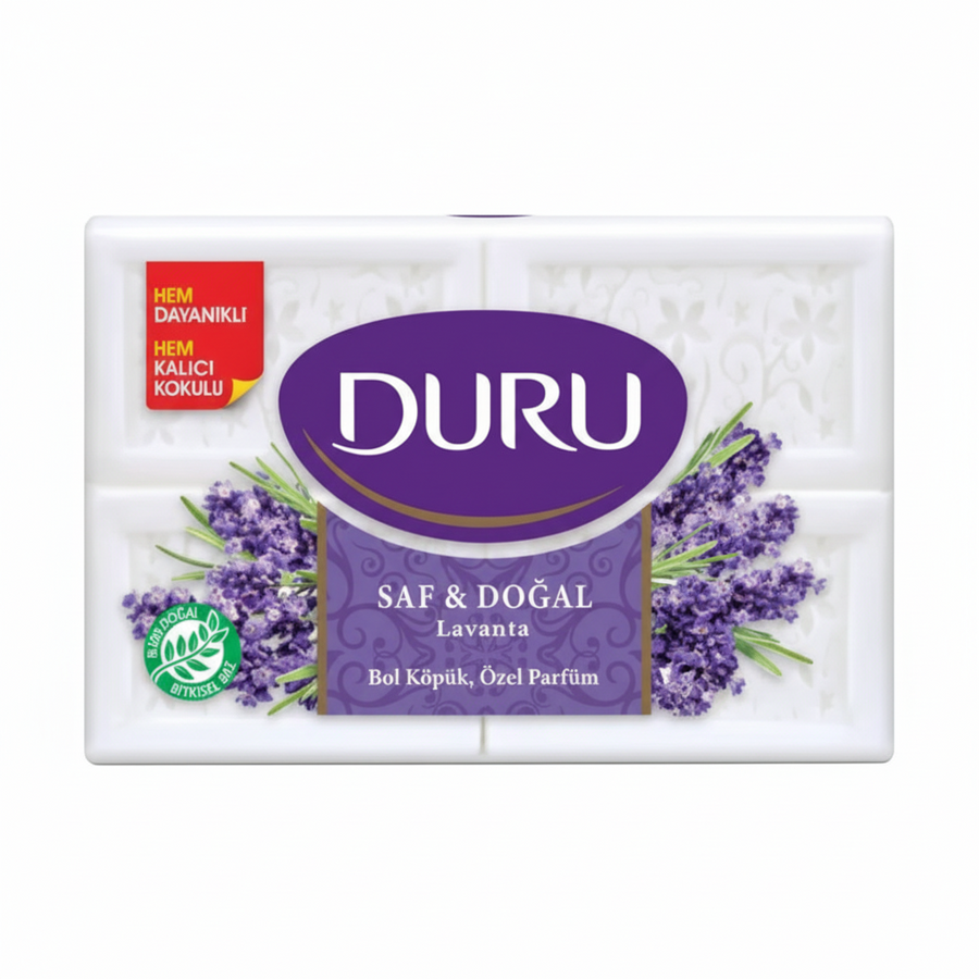 Duru Banyo Sabunu Lavanta 4*150gr