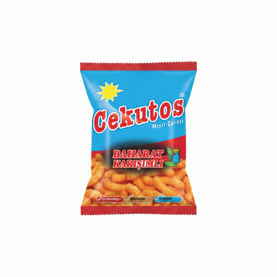 Cekutos Mısır Çerezi 25 gr 10TL