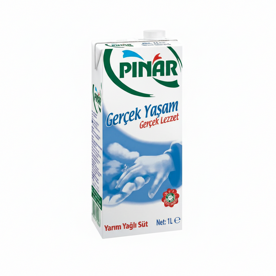 Pınar Süt  Yarım Yağlı 200 ml