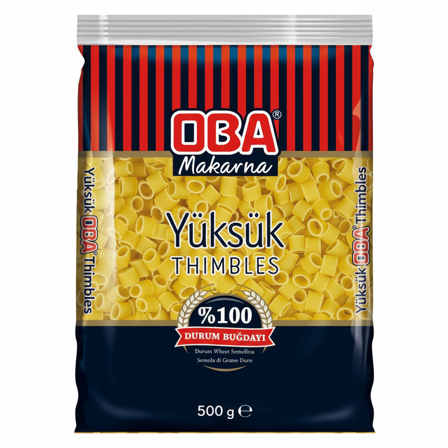 Oba Yüksük Makarna 500gr