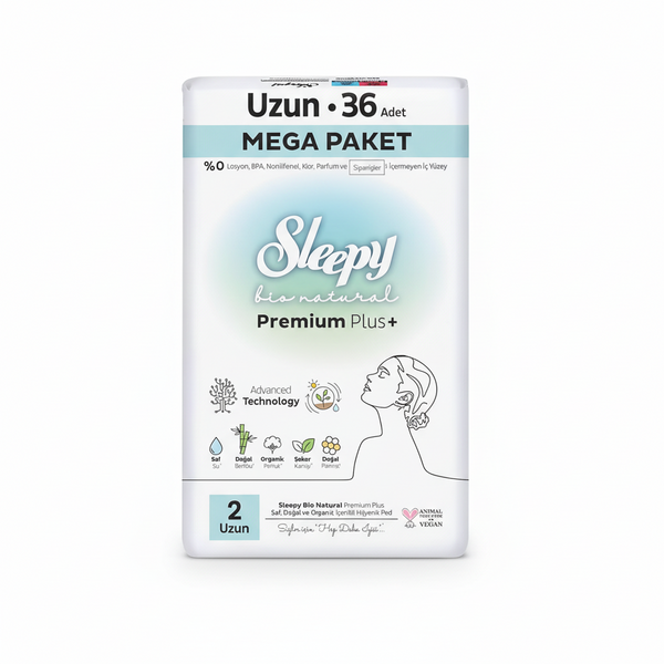 Sleepy Bio Natural Mega Uzun 2uzun 36lı