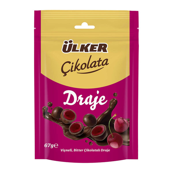Ülker Vişneli Bitter Draje 67gr