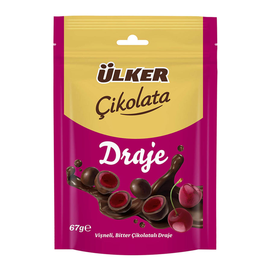 Ülker Vişneli Bitter Draje 67gr